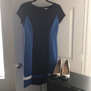 Blue dress